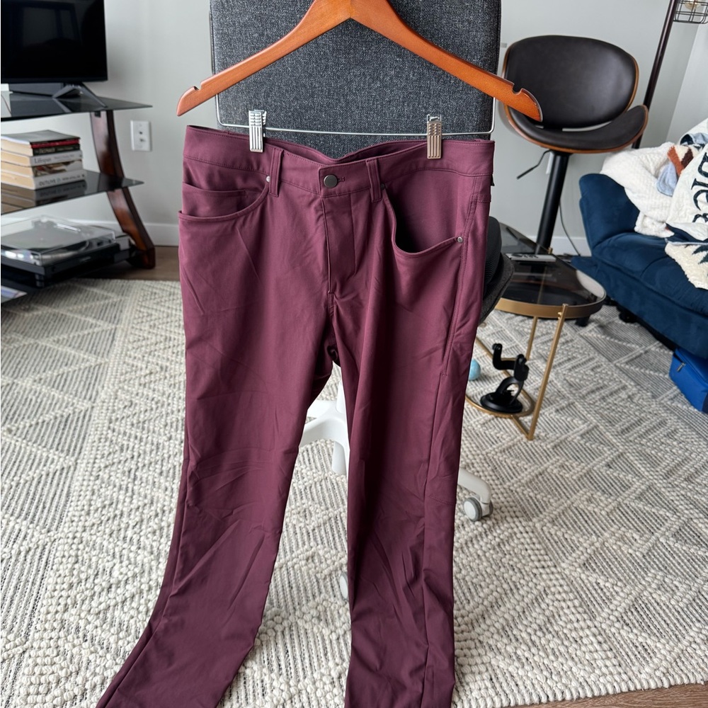 Lululemon Burgundy Pants